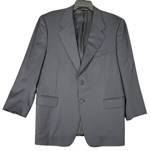 Canali‎ Proposta Two Button Blazer Men 44 Italian Pure Wool Tailored Luxury